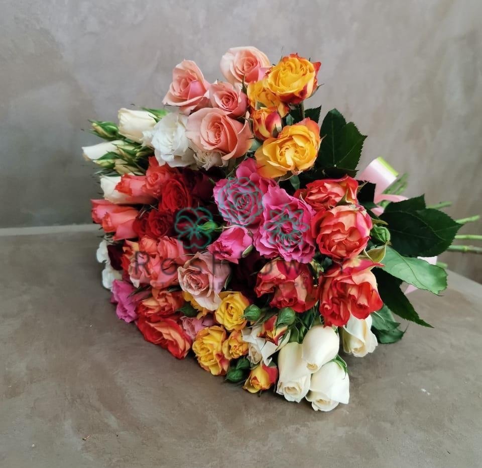 Букет цветов из: Розы в Красном Логе