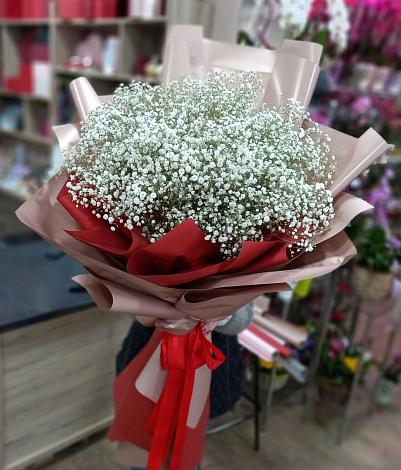 Букет цветов из: Гипсофила в Красном Логе