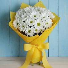 Букет цветов из:  Хризантемы #REPLACE_PRED# Красном Логе