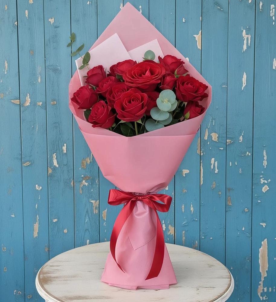 Букет цветов из: Розы в Красном Логе
