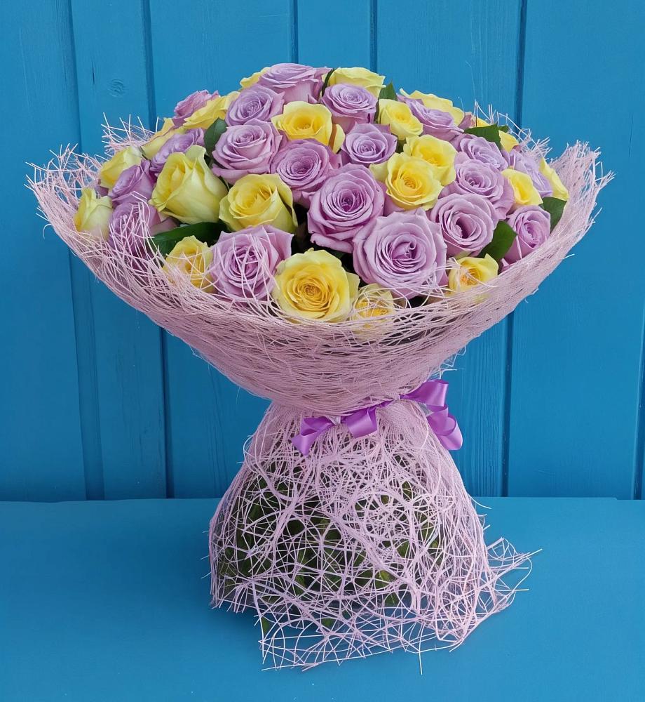 Букет 101 Волшебный Миг в Красном Логе