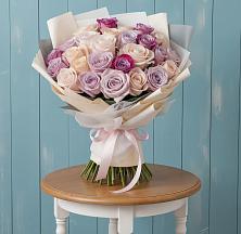 Букет цветов из:  Розы #REPLACE_PRED# Красном Логе