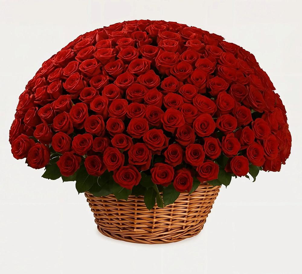 Премиум букет из: Розы в Красном Логе