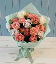 Букет цветов из:  Розы в Красном Логе