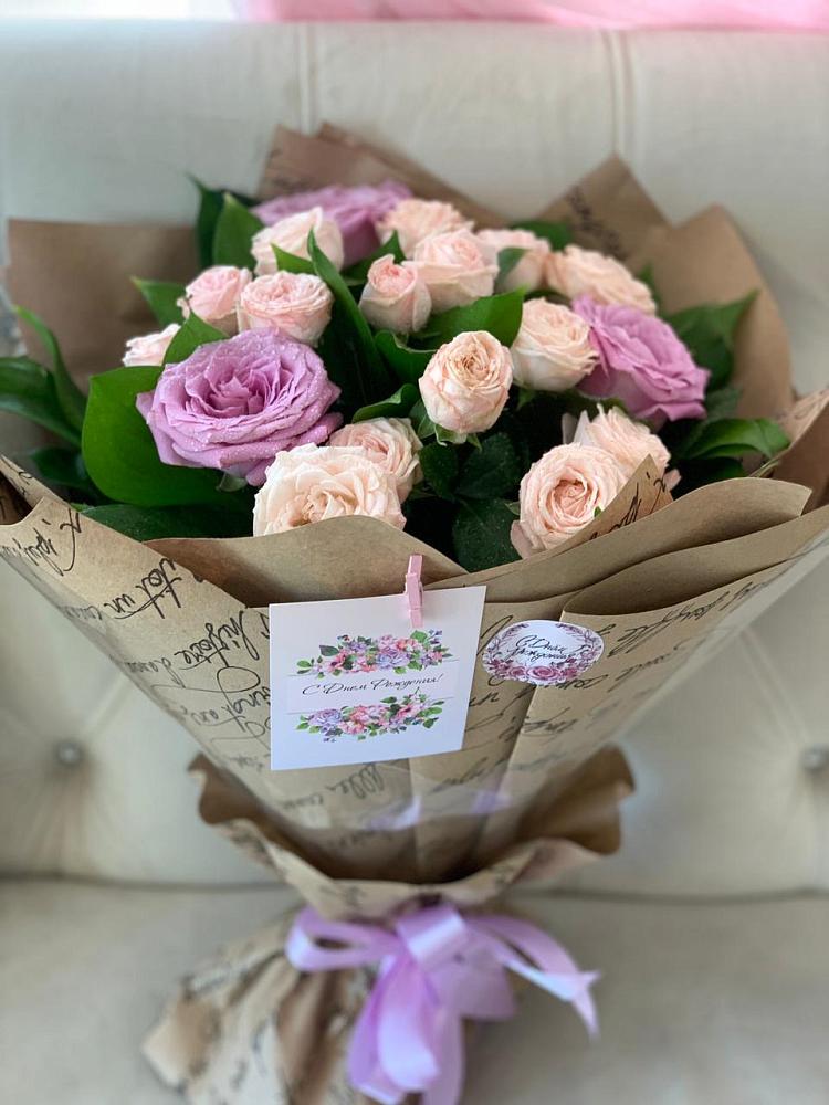 Букет цветов из: Розы в Красном Логе