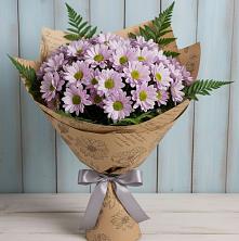 Букет цветов из:  Хризантемы в Красном Логе