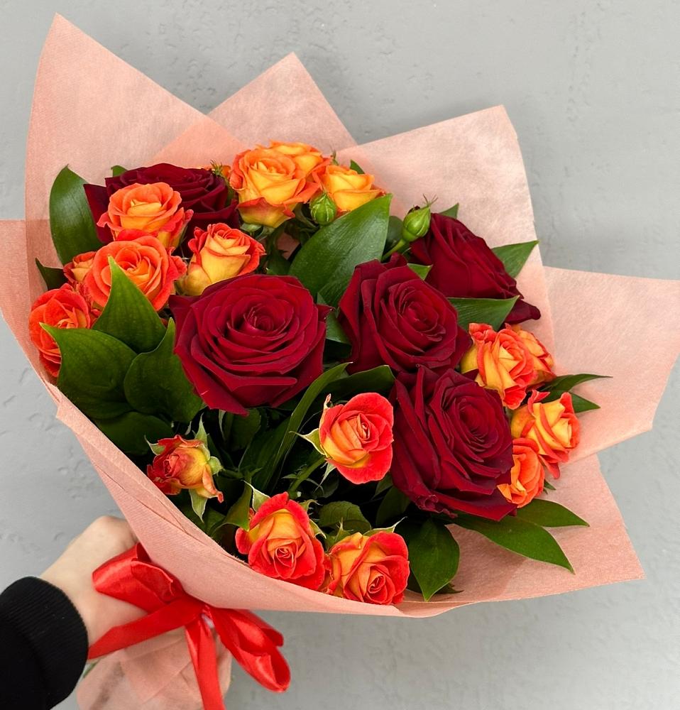 Букет Любовь и восторг в Красном Логе
