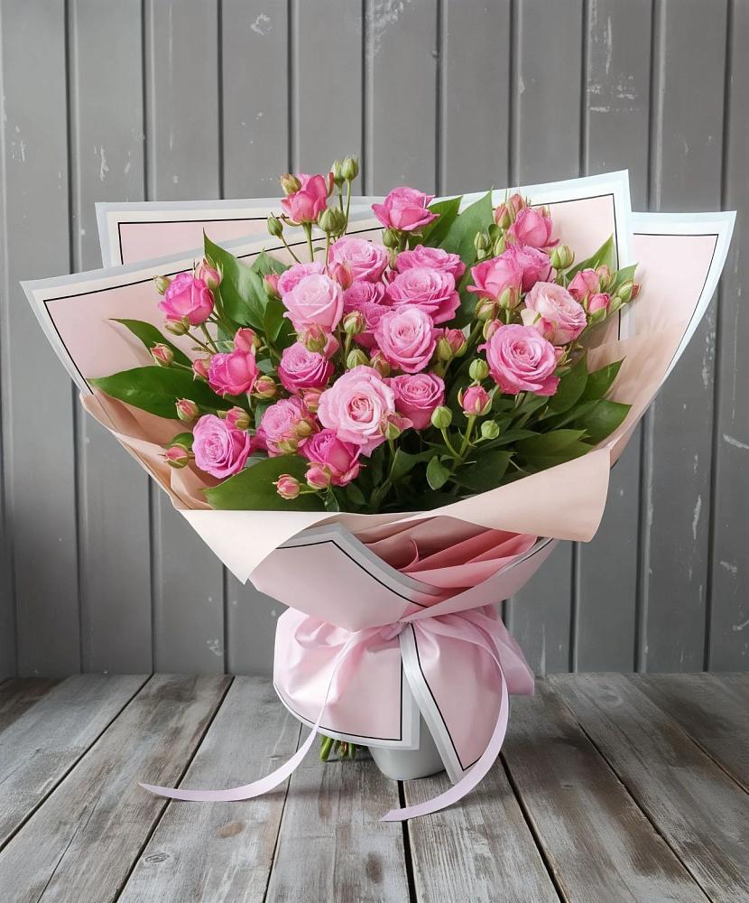 Букет Розовый кустик в Красном Логе