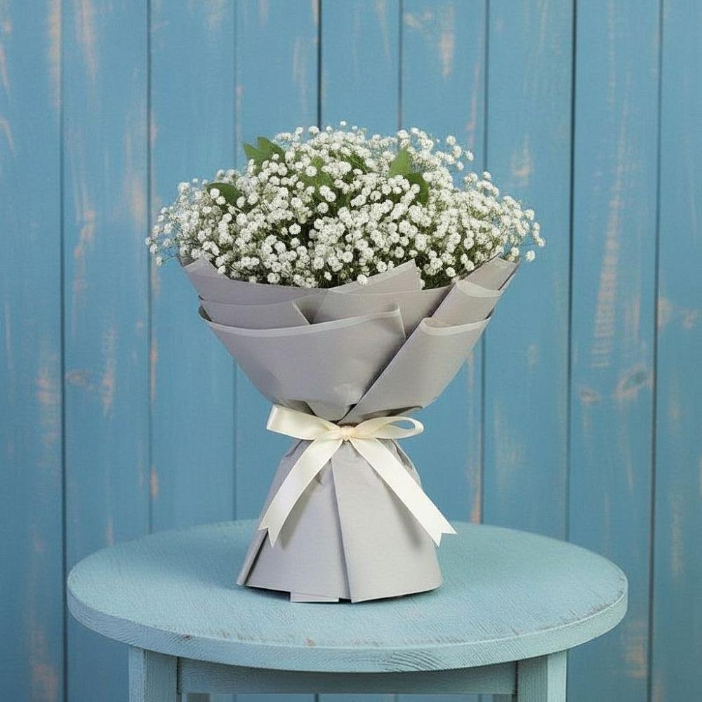 Букет цветов из: Гипсофила в Красном Логе