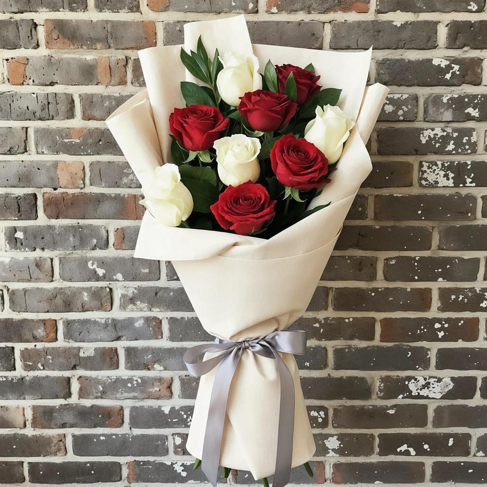 Букет цветов из: Розы в Красном Логе