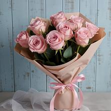 Букет цветов из:  Розы в Красном Логе