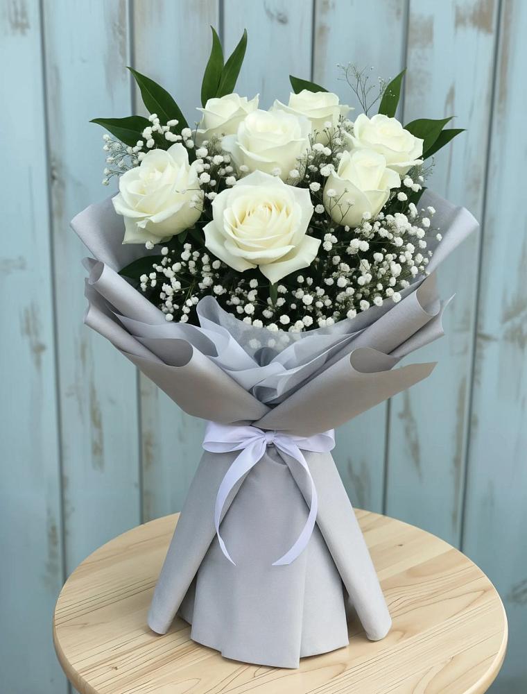 Букет цветов из: Розы в Красном Логе