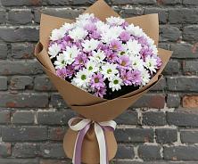 Букет цветов из:  Хризантемы в Красном Логе