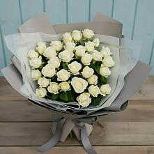 Букет Белоснежная нежность #REPLACE_PRED# Красном Логе