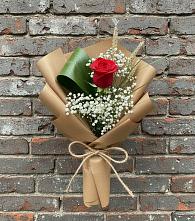 Букет цветов из:  Розы #REPLACE_PRED# Красном Логе