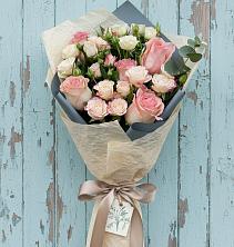 Букет цветов из:  Розы в Красном Логе