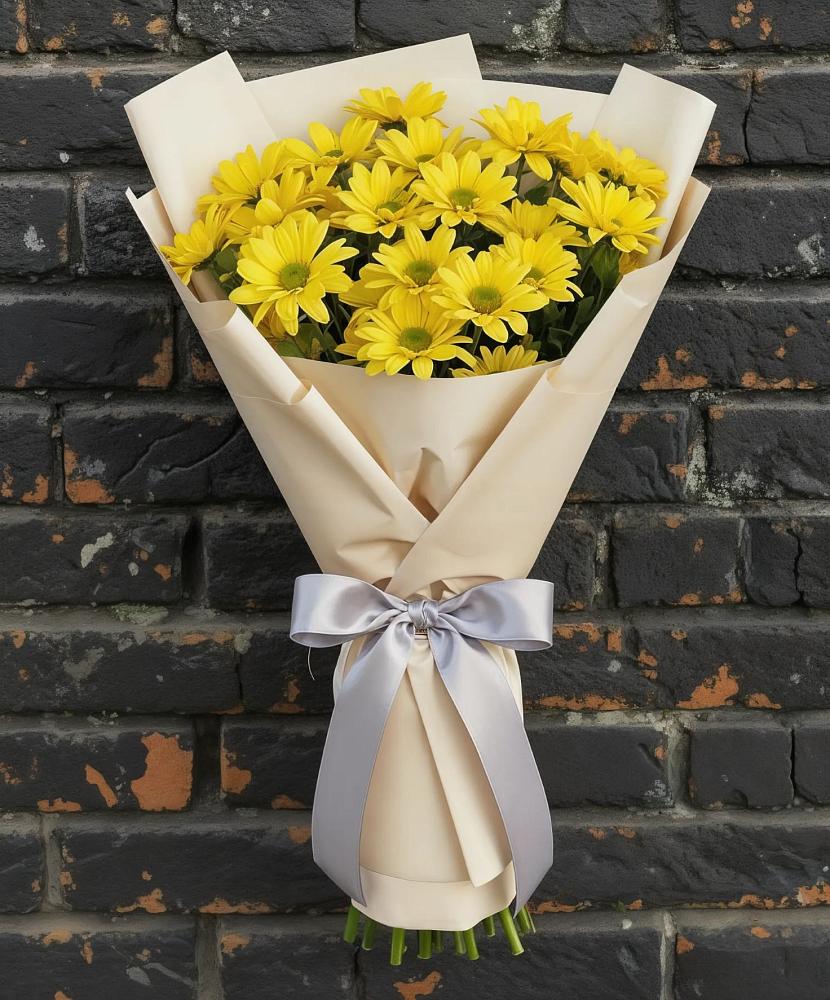 Букет цветов из: Хризантемы в Красном Логе