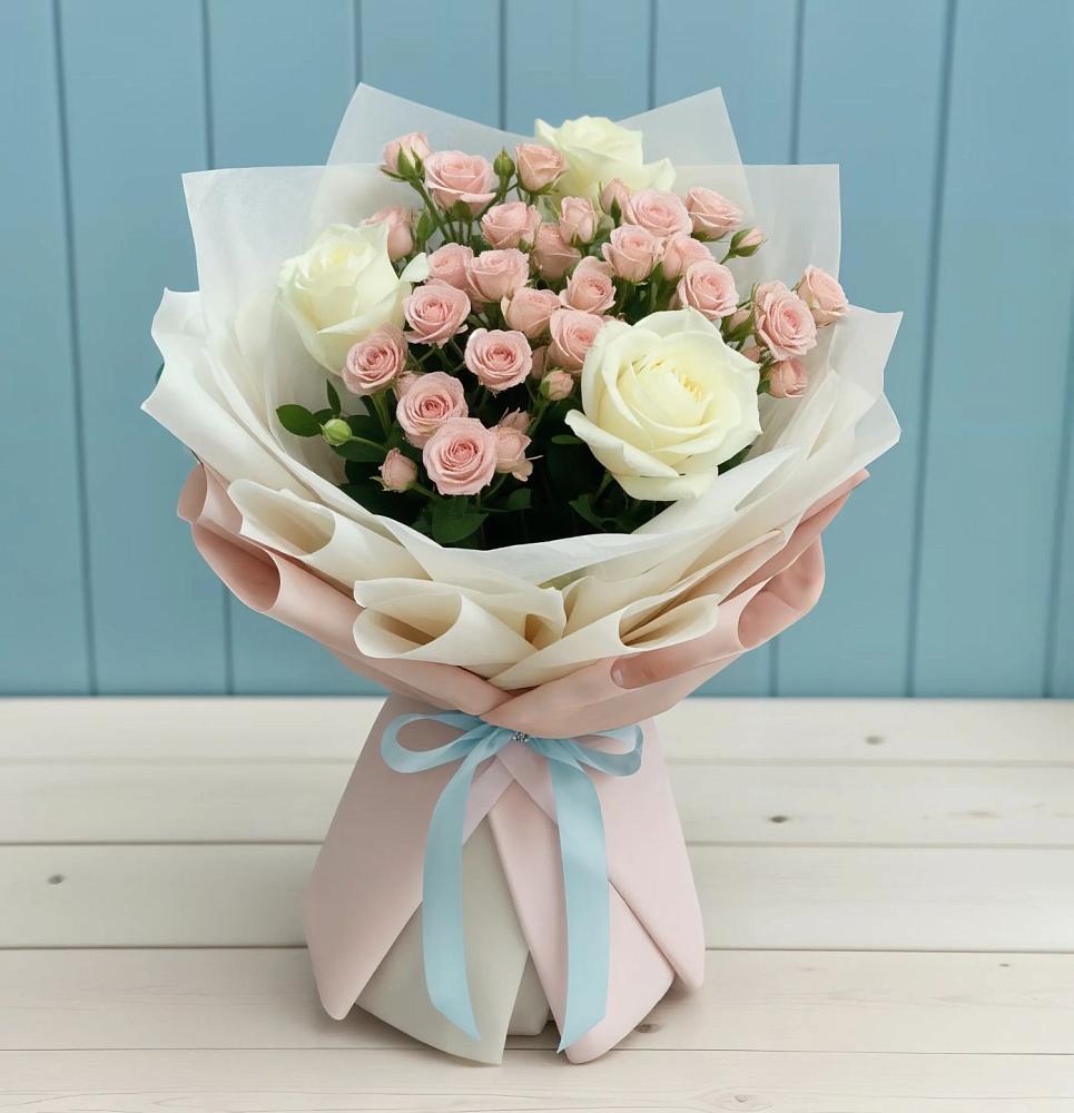 Букет цветов из: Розы в Красном Логе