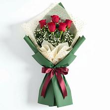 Букет цветов из:  Розы в Красном Логе