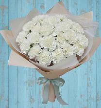 Букет цветов из:  Гвоздики в Красном Логе