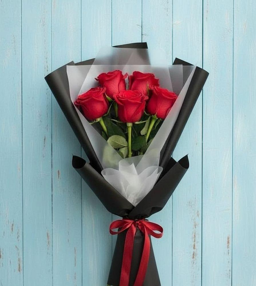 Букет цветов из: Розы в Красном Логе