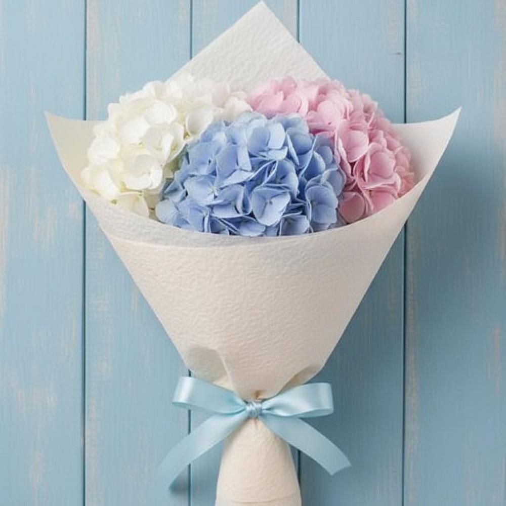 Букет цветов из: Гортензия в Красном Логе