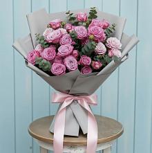 Букет цветов из:  Розы #REPLACE_PRED# Красном Логе